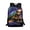 Galaxy Steam Train, variant on HUIACONG Cute Capybara Fruit Print School Backpack for Students Age 6-18 Large Capacity Lightweight Water Resistant Bookbag for Elementary Middle High School Back to School Daily Use