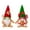 A-Mixed Color, variant on 2PCS Christmas Gnomes Plush with LED Light, Handmade Lighted Swedish Tomte Santa with Gingerbread Scandinavian Figurine Plush Glowing Up Elf Doll Gnome Ornaments Christmas Decorations Home Decor