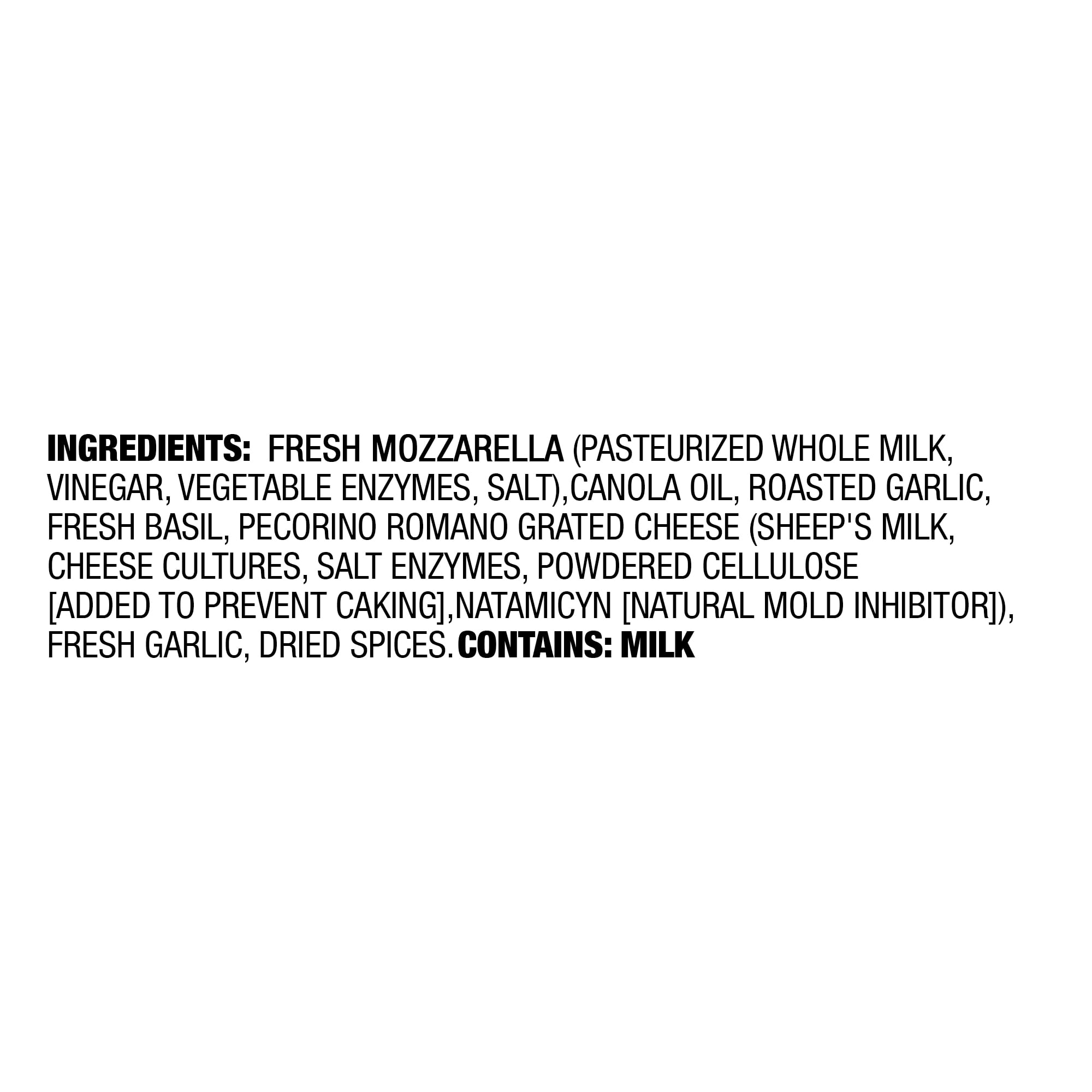 Formaggio Cheese Refrigerated Marinated Mozzarella Balls in Pesto, 12 oz Tub
