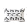 thumbnail image 2 of Halloween Pumpkin Throw Pillow Black/White Decorative Pillow for Couch and Bed 14" x 20", 2 of 6