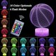 thumbnail image 2 of Luz de noche de baloncesto, lámpara de ilusión 3d Luces de baloncesto para habitación de niños, 16 colores Modos intermitentes con control remoto Opreado Regulable Navidad B Feliz Sencillez, 2 of 5
