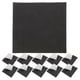 thumbnail image 1 of 60 servilletas de papel negras, servilletas desechables para fiestas, servilletas desechables negras, servilletas negras, servilletas para bebidas, servilletas de cóctel para fiesta, 1 of 5