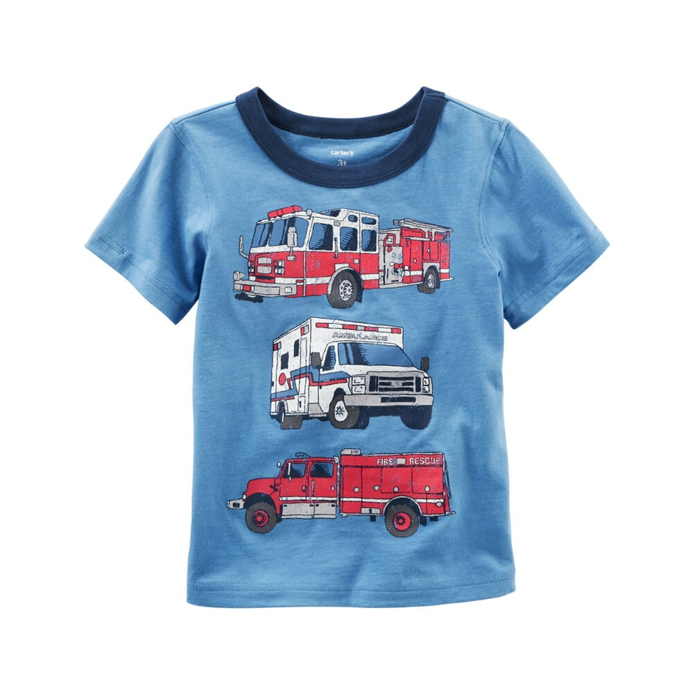 carters fire truck shirt