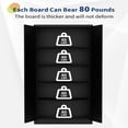 thumbnail image 4 of Bingirl 71 Inch Tall Heavy Duty Metal Storage Cabinet with Lock 2 Doors and 4 Adjustable Shelves, 4 of 7