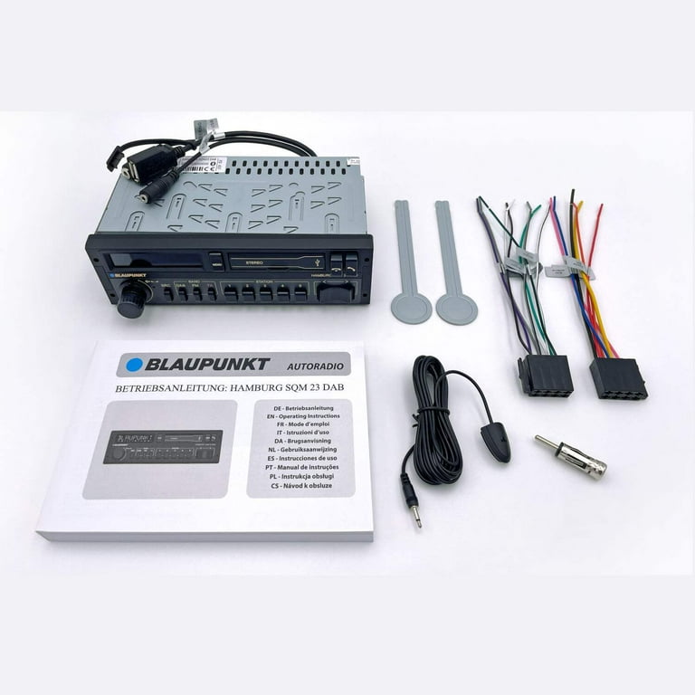 Blaupunkt Hamburg SQM23 DAB Retro Car Stereo - 80s Design with