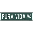 thumbnail image 1 of Letrero decorativo Toothsome Studios Pura Vida 41x10 cm, 1 of 5