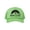 Light Green - Black Patch, variant on Van Life Adjustable Mesh Trucker Hat - White - Red