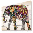thumbnail image 1 of Design Art - Yellow Cheerful Elephant, 1 of 5