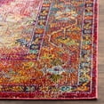 thumbnail image 3 of SAFAVIEH Crystal Salma Oriental Area Rug, Light Blue/Fuchsia, 3' x 5', 3 of 8
