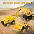 thumbnail image 6 of NEW Vehicles Truck Toys, Dump Truck, Bulldozer, Excavator, Kid Learning Building Gift for 3 4 5 6 Year Olds Boy Toddler Children,1PC, 6 of 10