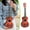 Red, variant on WIZUTIZ Toddler Musical Instruments 1-3 Toy Ukulele for Kids Children's Hippopotamus Pattern Guitar Ukulele Toddler Girl Toys Toddler Christmas Gifts Baby Gifts for Boys Plastic Beginner