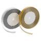 thumbnail image 1 of Cintas con Purpurina - 2 Rollos Cintas Metálicas con Purpurina Cintas de Tela Brillante Cinta de Favor de Fiesta de Navidad para Envolver Dulces Manualidades DIY Decoración de Fiesta Boda, 1 of 6