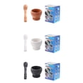 thumbnail image 4 of Mortero de ajo multifuncional Kearding Blanco, trituradora, lavable a máquina, Manual Cocina y Comedor, 4 of 6