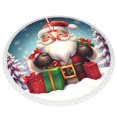 thumbnail image 3 of Faldas para árbol de Navidad de 30 pulgadas, tapete para árbol de Navidad para vacaciones de invierno, falda para árbol de Navidad para decoraciones navideñas rústicas, 3 of 8
