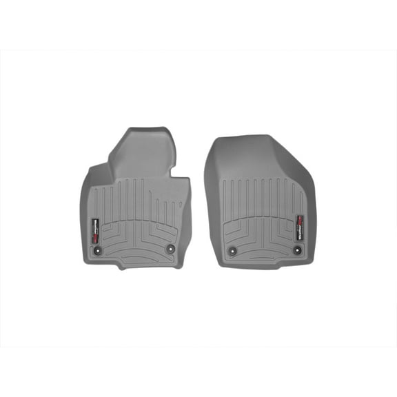 WeatherTech Custom Fit FloorLiners compatible with VW Tiguan, Tiguan Limited - 1st Row (Driver & Passenger), Grey
