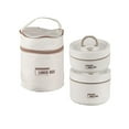 thumbnail image 2 of veasfak Lunch Box Set Boîte Bento Empilable Snack Box Fuite Acier Inoxydable Nourriture Déjeuner 2PCS, 2 of 9