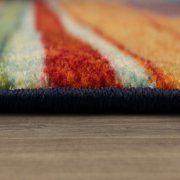 Mohawk Home Rainbow Multi Low Pile Non-Slip Stain/Fade Resistant Indoor Area Rug, 6 x 9