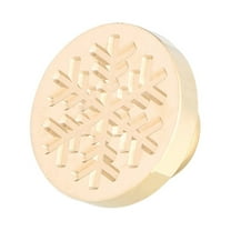 Worgeous Invitation Envelope Seal Head Stickers Sealer Golden