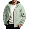 thumbnail image 4 of Abomasnow Mens Rain Jacket Raincoat Full Zip Waterproof Windbreaker Lightweight Hooded Jackets For Hiking, Cycling, Running, Fishing ,Golf,And Other Outdoor Activities, 4 of 6