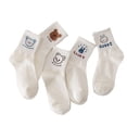 thumbnail image 5 of Calcetines de oso para niñas, calcetines japoneses bonitos de moda para primavera y verano, calcetines de algodón, calcetines blancos finos de verano coreanos, 5 of 5