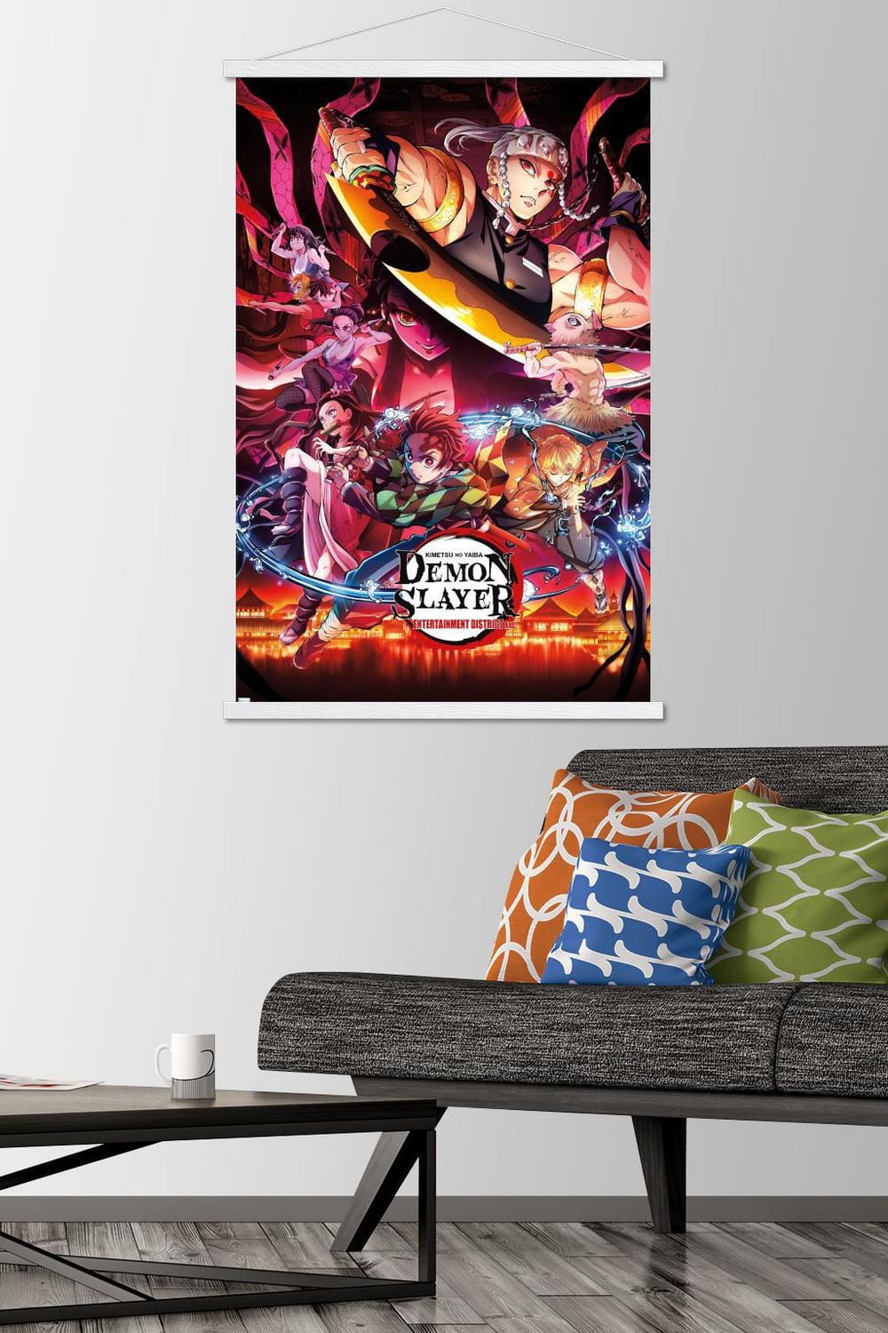Demon Slayer - Key Visual 1 Wall Poster, 22.375" x 34"