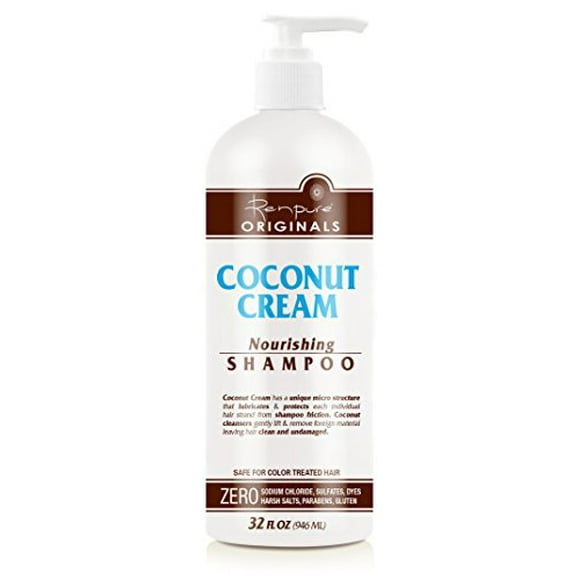 Renpure Shampooing Nourrissant à la Crème de Coco, 32 Onces
