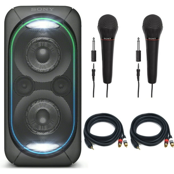 Sony GTKXB60 Portable Bluetooth Audio System with Microphones and