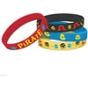 Little Pirate Caribbean Buccaneer Kids Birthday Party Favor Rubber Bracelets