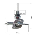thumbnail image 4 of Dsseng Gasoline Generator Fuel Tank Switch Assembly Universal Generator Accessories, 4 of 7