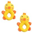 thumbnail image 1 of 2 piezas de juguete para cachorros, lindo juguete de peluche para masticar, limpia los dientes y alivia la ansiedad, 1 of 5