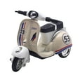 thumbnail image 1 of BKER Jouet Éducatif Moto à Rétrofriction Modèle de Scooter Rétro en Alliage avec Puissance de Friction (Teaser Cerveau Collection pour Enfants), 1 of 5