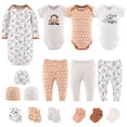 thumbnail image 1 of The Peanutshell Newborn Layette Gift Set for Baby Boys or Girls, Tiny Dino, 16 Essential Pieces,0-3 Months, 1 of 7