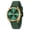 Green, variant on Watch for Women, Nurse Watch for Doctors, Easy Read Dial, Pulse Meter Function, Silicone Band, Waterproof Watch, Mother's Day Gift for Women, Green