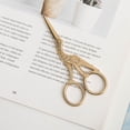thumbnail image 4 of Student Shears Stainless Steel Clippers Metal Safety Plating Crane-shaped Office Stationery Scissors, 4 of 8