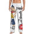 thumbnail image 2 of Lsque Sml Jeffy Print Men's Pajama Pants, Lounge Pant - Comfortable Home Wear,Elastic Waistband, Stylish Design-Small, 2 of 9