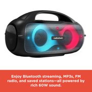 RadioShack 60W Black and Gray Wireless Speaker