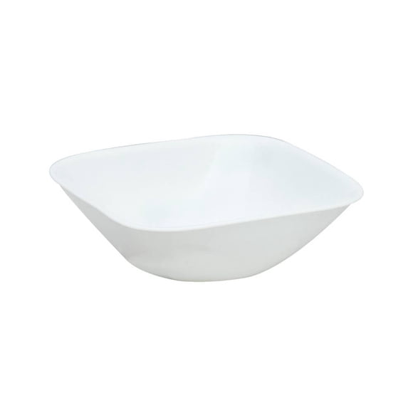 Plato Sopa Corelle Pure White Cuadrado 22oz Blanco