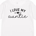 thumbnail image 4 of Inktastic I Love My Auntie Boys or Girls Long Sleeve Toddler T-Shirt, 4 of 5