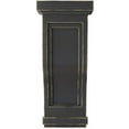 thumbnail image 2 of Ekena Millwork 7 1/2"W x 8"D x 17"H Traditional Recessed Wood Vintage Decor Corbel, Black, 2 of 6