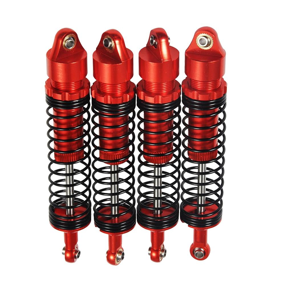 ROCK METAL OIL SUSPENSION 110mm SHOCKS ABSORBER DAMPERS 4 With Dual