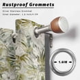 thumbnail image 2 of Outdoor Curtains for Patio Waterproof, Tropical Leaf Outdoor Privacy Panels Grommet, Palm Leaves Plants Vintage Spring Green Blackout Outside Curtains for Porch/Cabana 54"x84", 2 Panels, 2 of 8