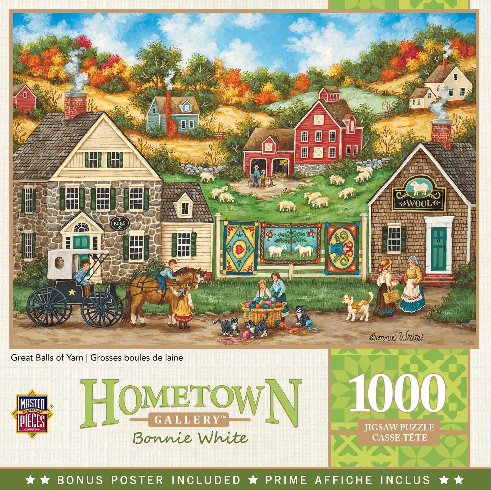 MasterPieces 1000 Piece Jigsaw Puzzle - Great Balls of Yarn