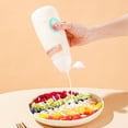 thumbnail image 1 of Botella exprimible de condimentos 350ml | Dispensador de plástico con tapa abatible | Para ketchup, aceite, glaseado, aderezo, salsas | Prensado suave, translúcido, fácil control de dosificación | 1, 1 of 6