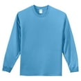 thumbnail image 5 of Mafoose Mens Long Sleeve Essential T-Shirt Aquatic Blue x-Large, 5 of 6