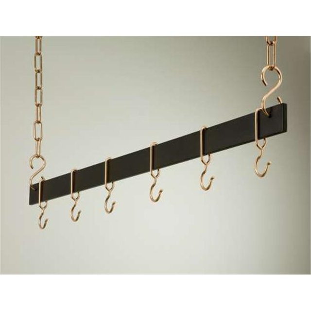 Rogar 1517 42 Inch Hanging Bar - Black and Copper