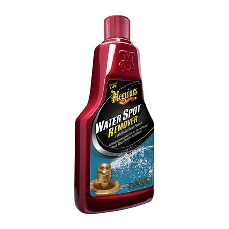Meguiar’s A3714 Water Spot Remover & Multi-Surface Polish for All Hard Surfaces, 16 fluid (Best Hard Water Remover)