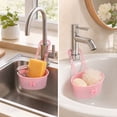 thumbnail image 5 of Hanging Sink Drain Basket, Kitchen Sink Fruit Vegetable Washing Colander, Household Sink Storage Strainer Rack, Basket for Kitchen Sink Food Washing Storage, 5 of 7