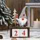 thumbnail image 1 of Calendario de Adviento Led de madera - Calendario cúbico en forma de trineo - Calendario de escritorio decorativo como cuenta regresiva para Navidad Banban ZefeiWu 8390606364319, 1 of 1