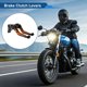 thumbnail image 2 of Palancas de freno y embrague cortas largas para Kawasaki ZZR600 2005-2009, palanca de freno ajustable de motocicleta, aleación de aluminio, cabeza negra, mango naranja, 2 of 6