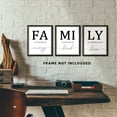 thumbnail image 6 of Family Poster Black and White Wall Art for Living Room, 11x14 Canvas Prints Unframed Set of 3, Kitchen Wall Art Posters Hallway Decor, 6 of 7